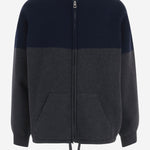 CARDIGAN ZIP-UP IN MISTO COTONE STRETCH H526Y16KB1 5137 LOEWE 