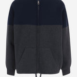 CARDIGAN ZIP-UP IN MISTO COTONE STRETCH H526Y16KB1 5137 LOEWE 