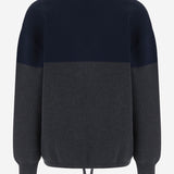 CARDIGAN ZIP-UP IN MISTO COTONE STRETCH H526Y16KB1 5137 LOEWE 