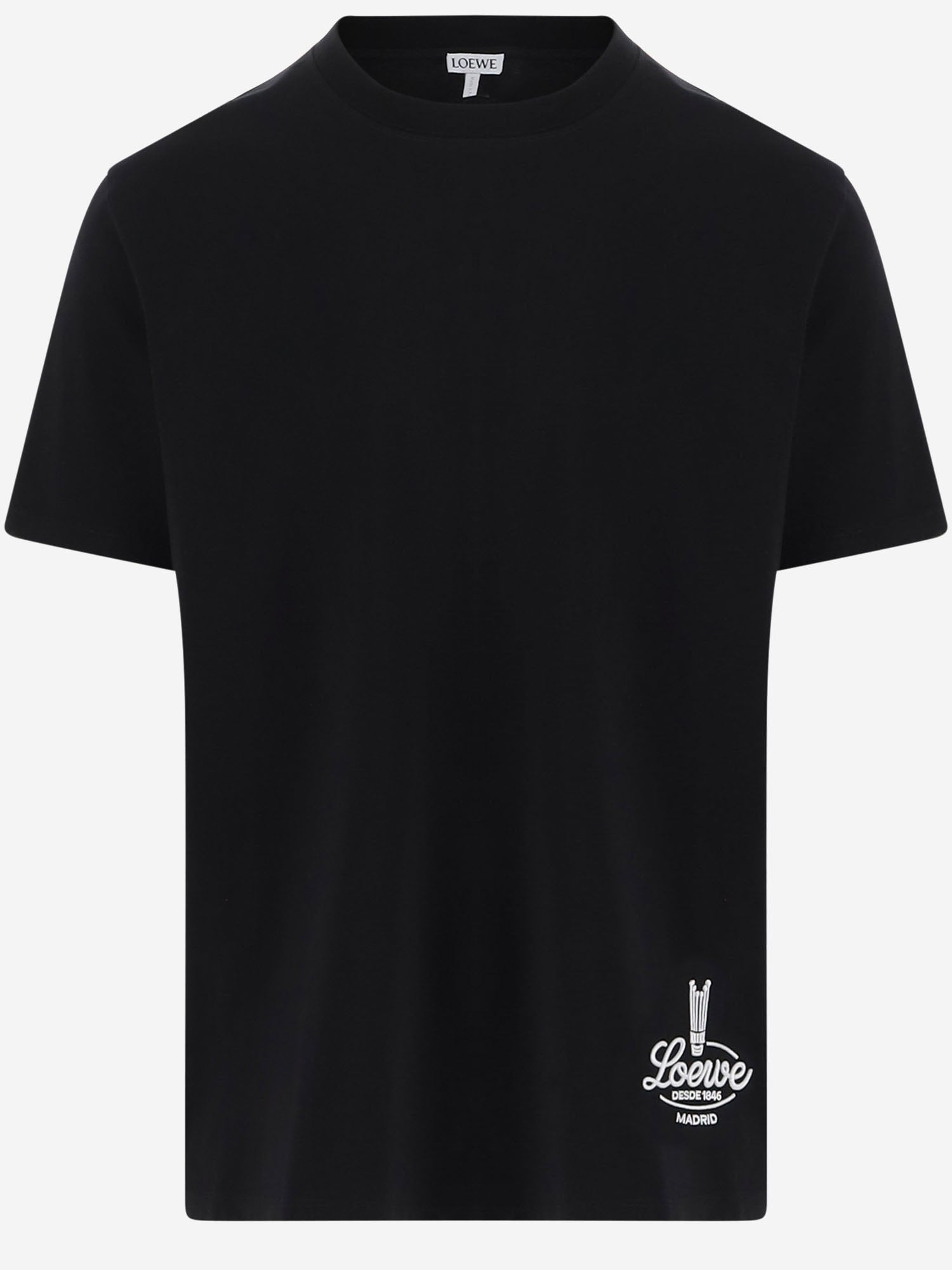 T-SHIRT IN COTONE CON LOGO H526Y22J95 1671 LOEWE 