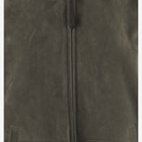 GIACCA CON ZIP IN PELLE DI AGNELLO SCAMOSCIATA H526Y34LBM 4160 LOEWE 