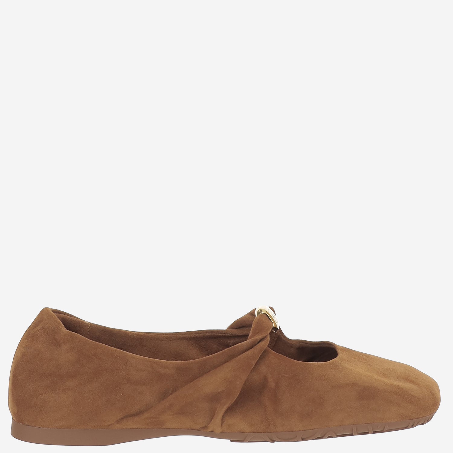 BALLERINE PEBBLE SOFT IN PELLE DI CAPRA SCAMOSCIATA LLPF466X04 2530 LOEWE 