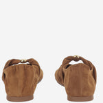 BALLERINE PEBBLE SOFT IN PELLE DI CAPRA SCAMOSCIATA LLPF466X04 2530 LOEWE 