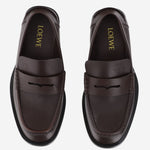 MOCASSINI BOBINE IN PELLE DI VITELLO LUCIDA M815290X01 3110 LOEWE 
