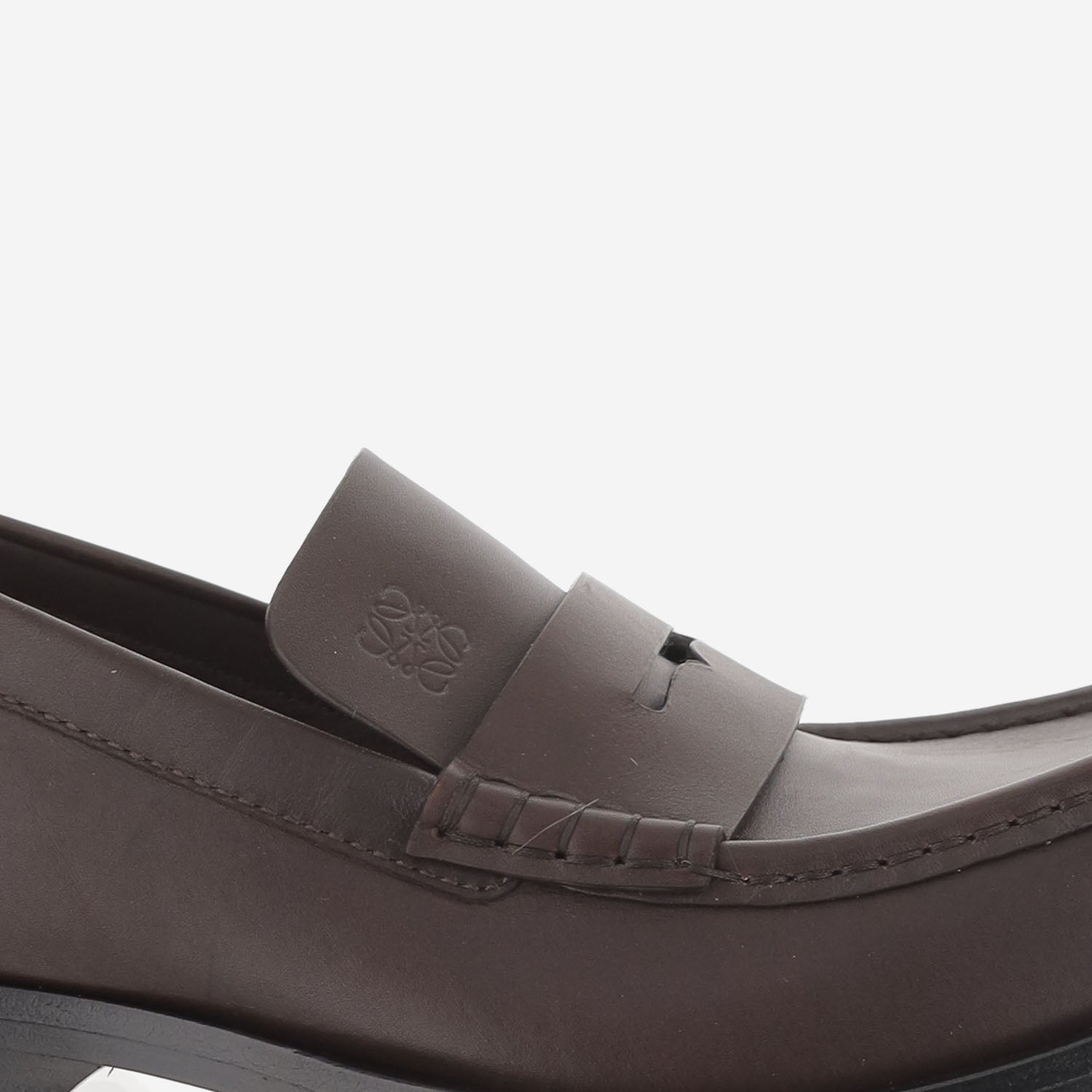 MOCASSINI BOBINE IN PELLE DI VITELLO LUCIDA M815290X01 3110 LOEWE 