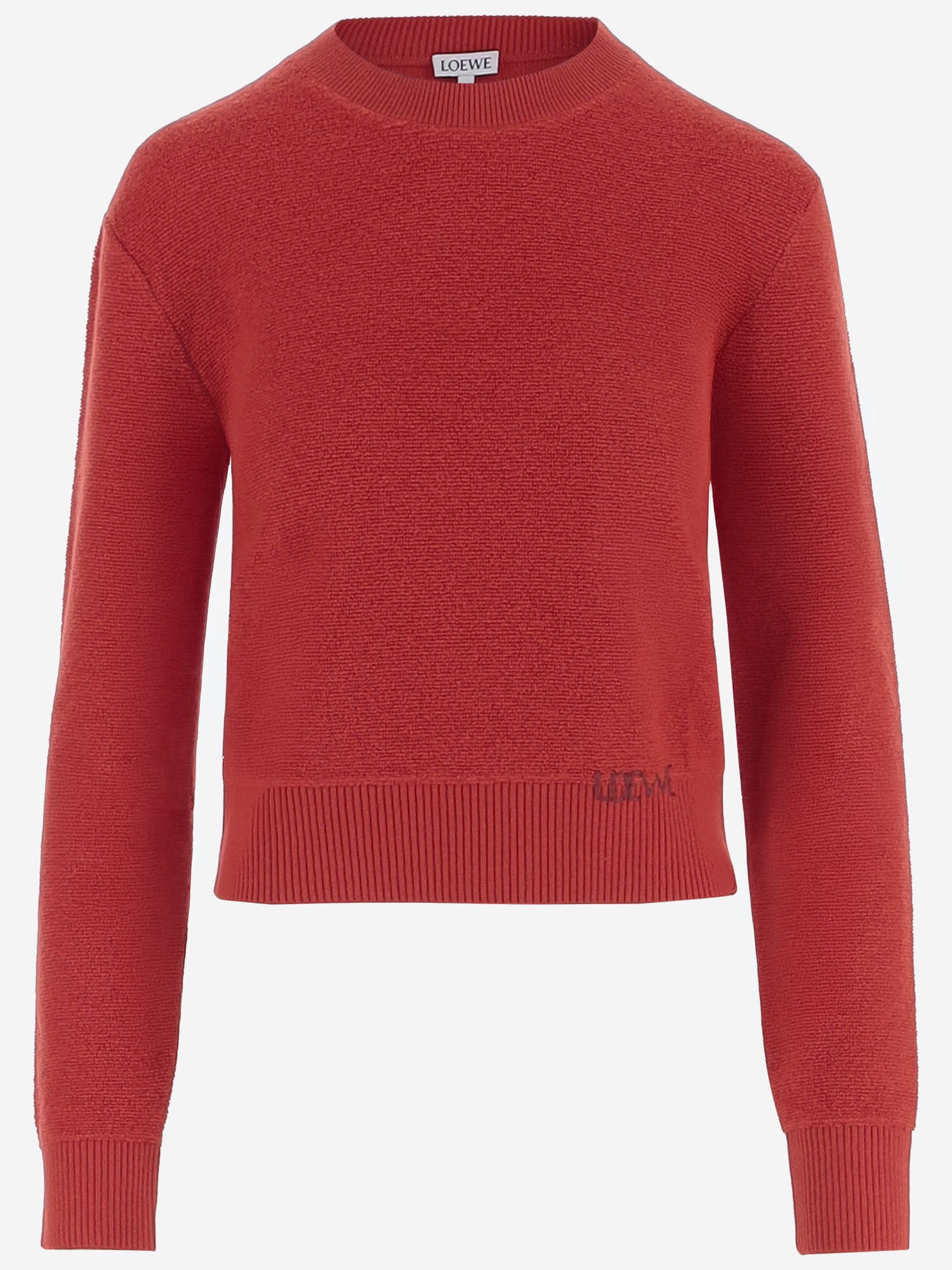 MAGLIONE IN LANA CON LOGO S359Y14KJ6 7100 LOEWE 