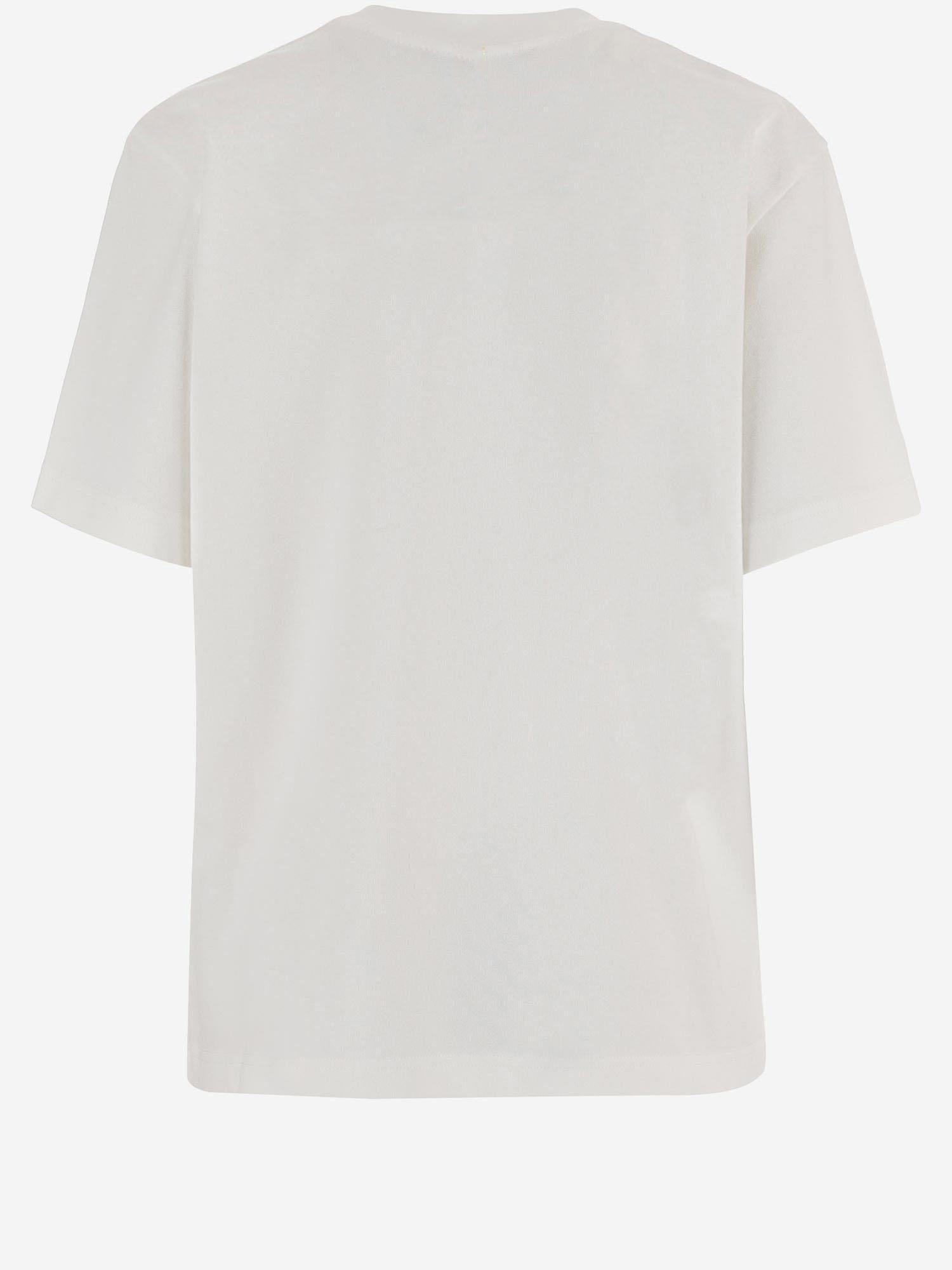 T-SHIRT IN MISTO COTONE CON LOGO S359Y22XAV 2100 LOEWE 