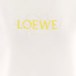 T-SHIRT IN MISTO COTONE CON LOGO S359Y22XAV 2100 LOEWE 