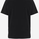T-SHIRT IN MISTO COTONE CON LOGO S359Y22XBG 1100 LOEWE 