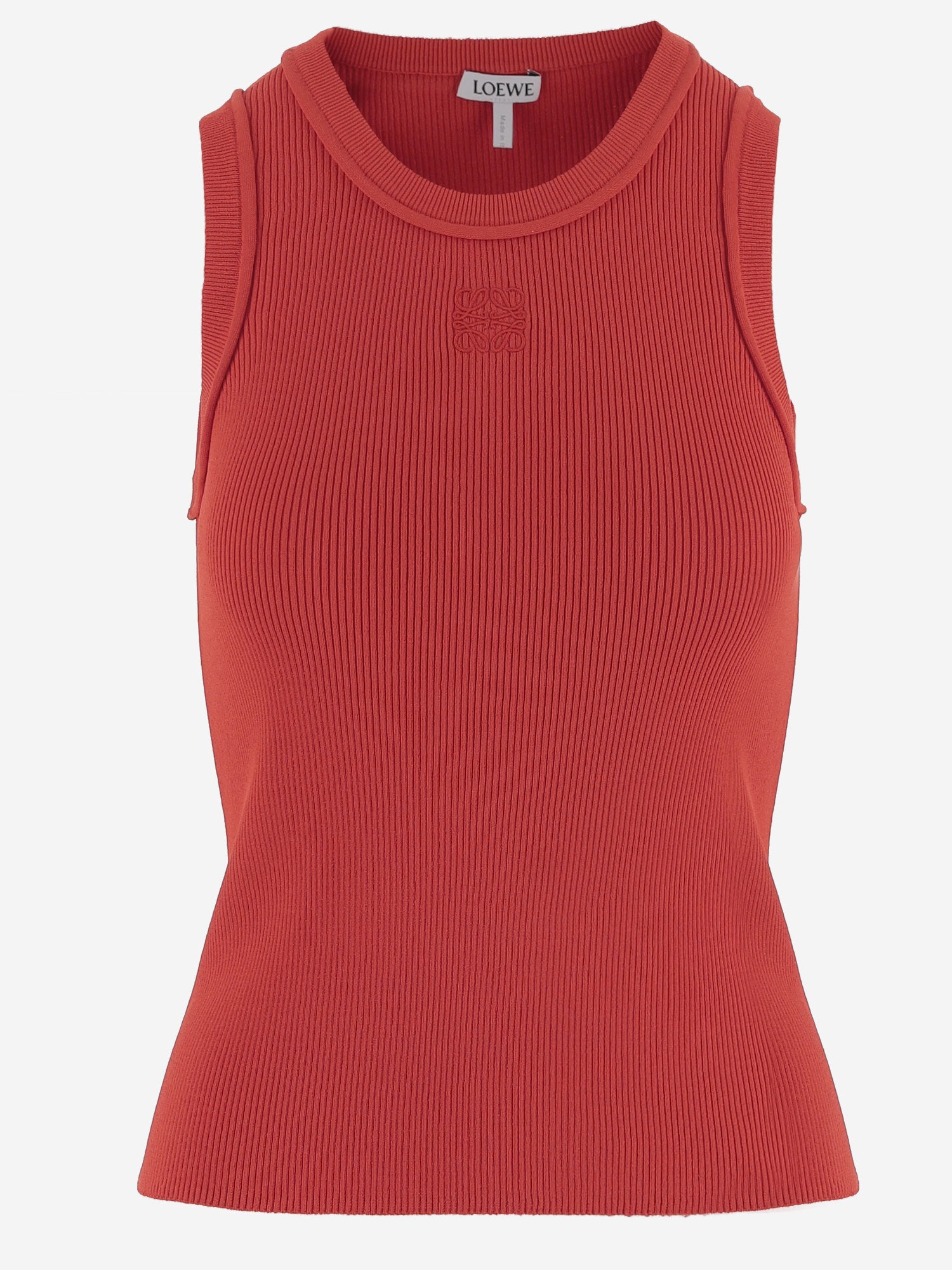 CANOTTA IN VISCOSA STRETCH CON LOGO S359Y55K51 7100 LOEWE 