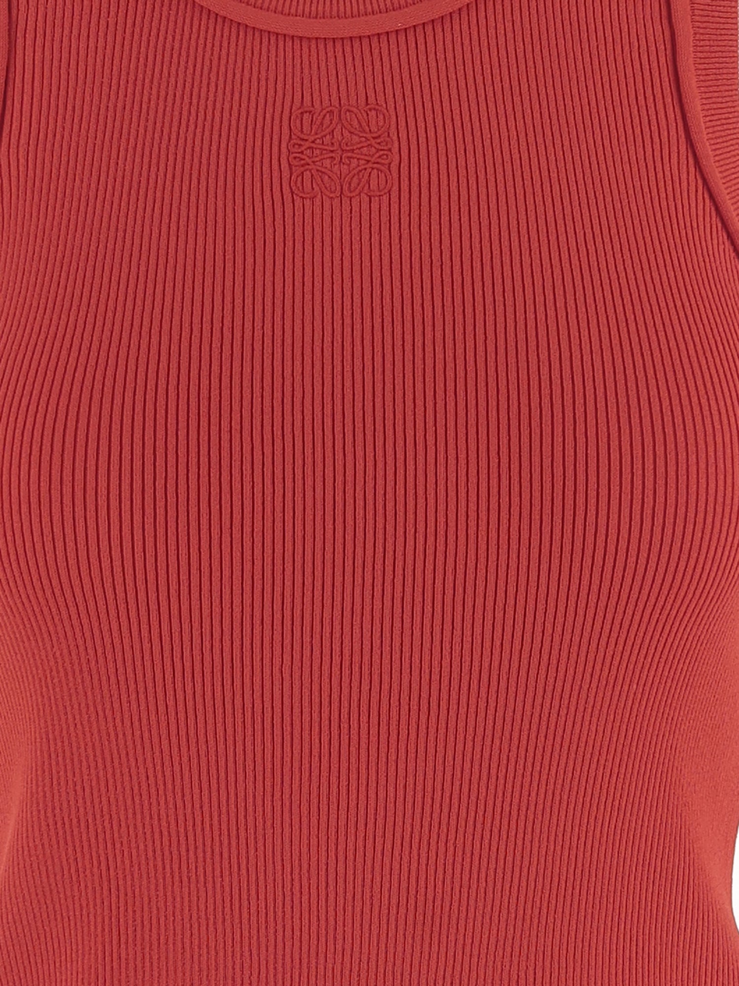 CANOTTA IN VISCOSA STRETCH CON LOGO S359Y55K51 7100 LOEWE 