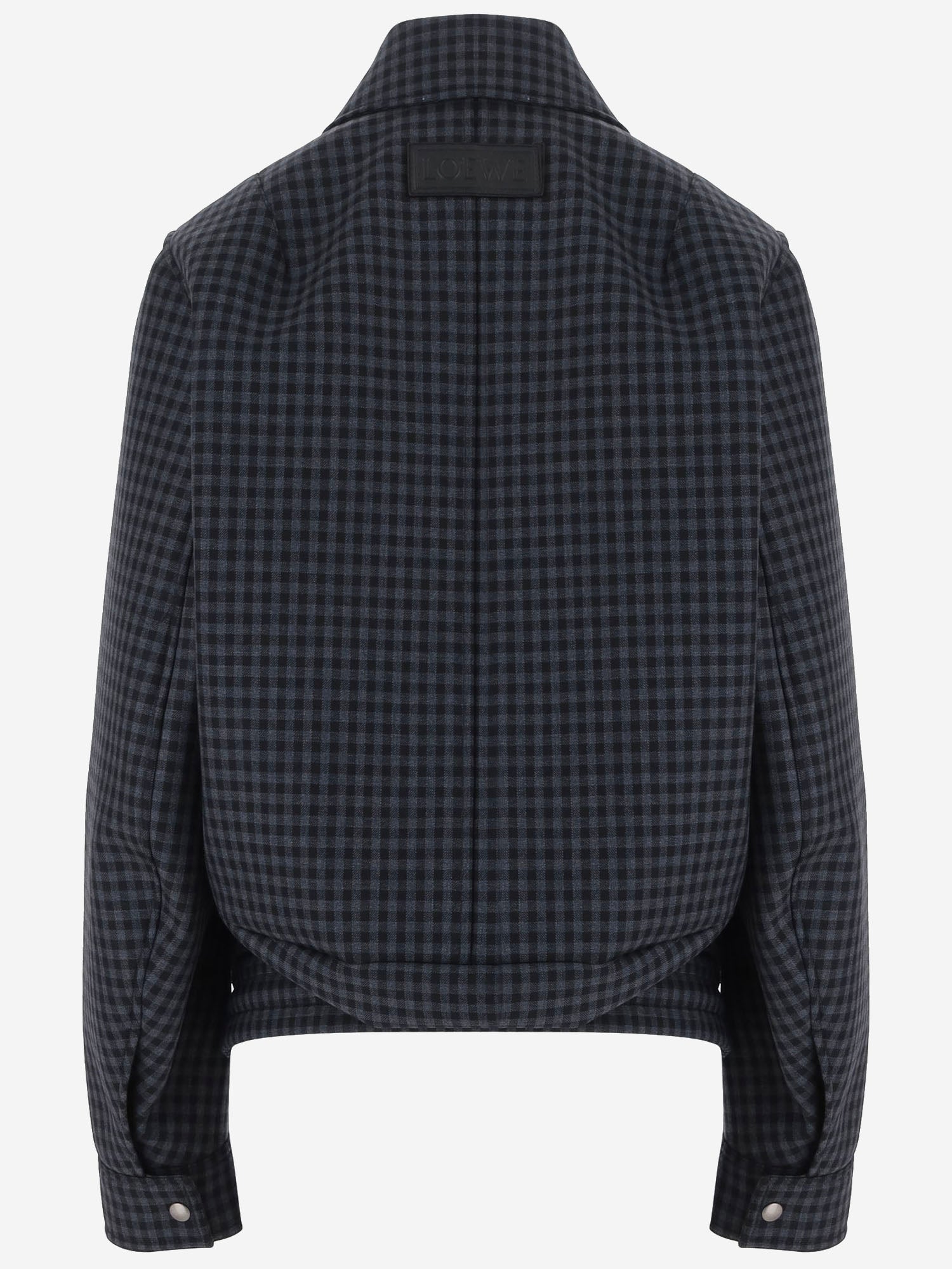 GIACCA IN LANA CON MOTIVO A QUADRI S540Y02XEO5101 5101 LOEWE 