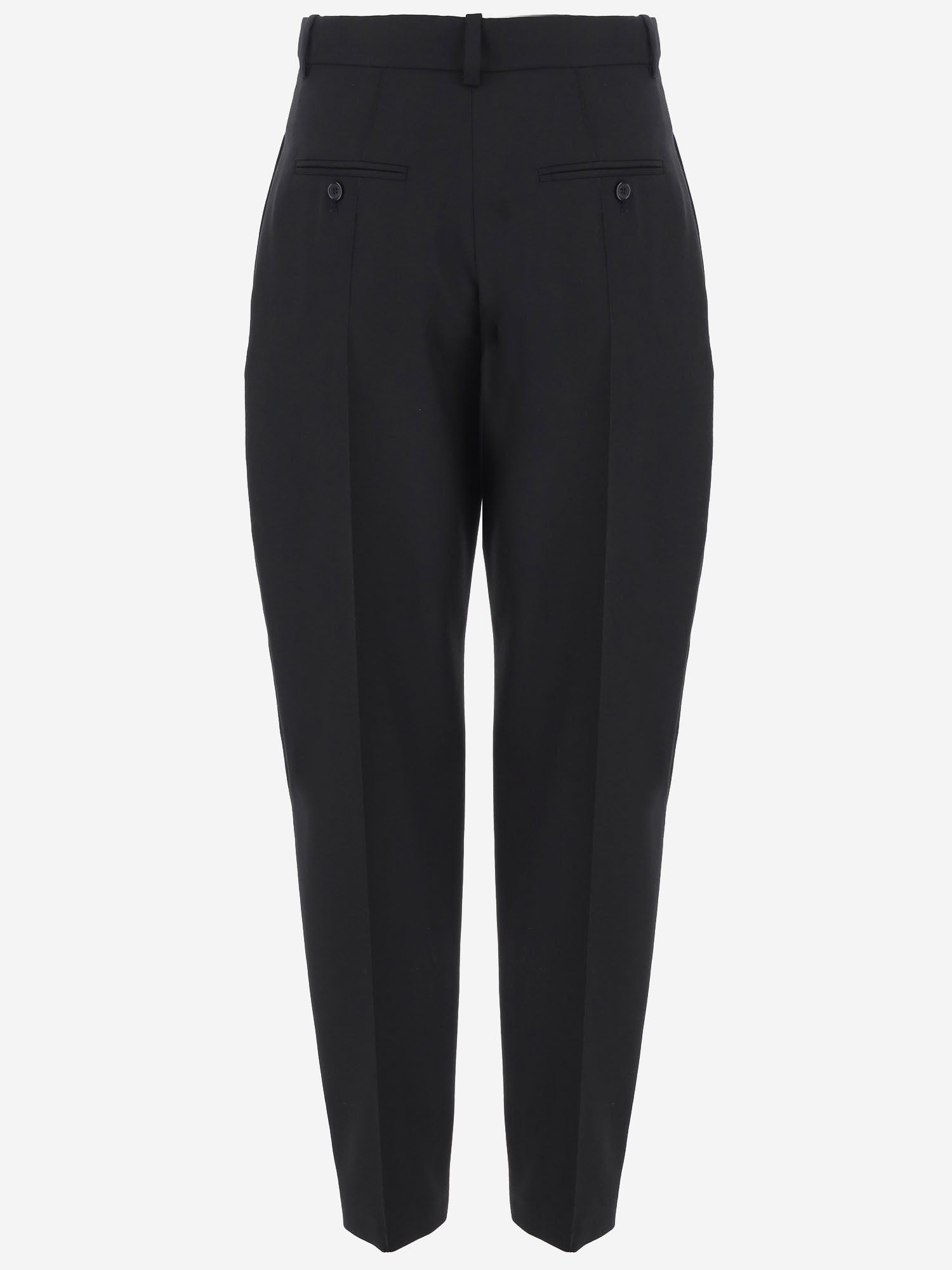 Pantaloni in lana S540Y04XOK 1100 LOEWE 