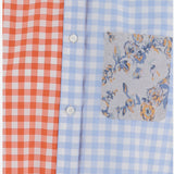 CAMICIA IN COTONE CON MOTIVO A QUADRI S540Y05XEF 5172 LOEWE 