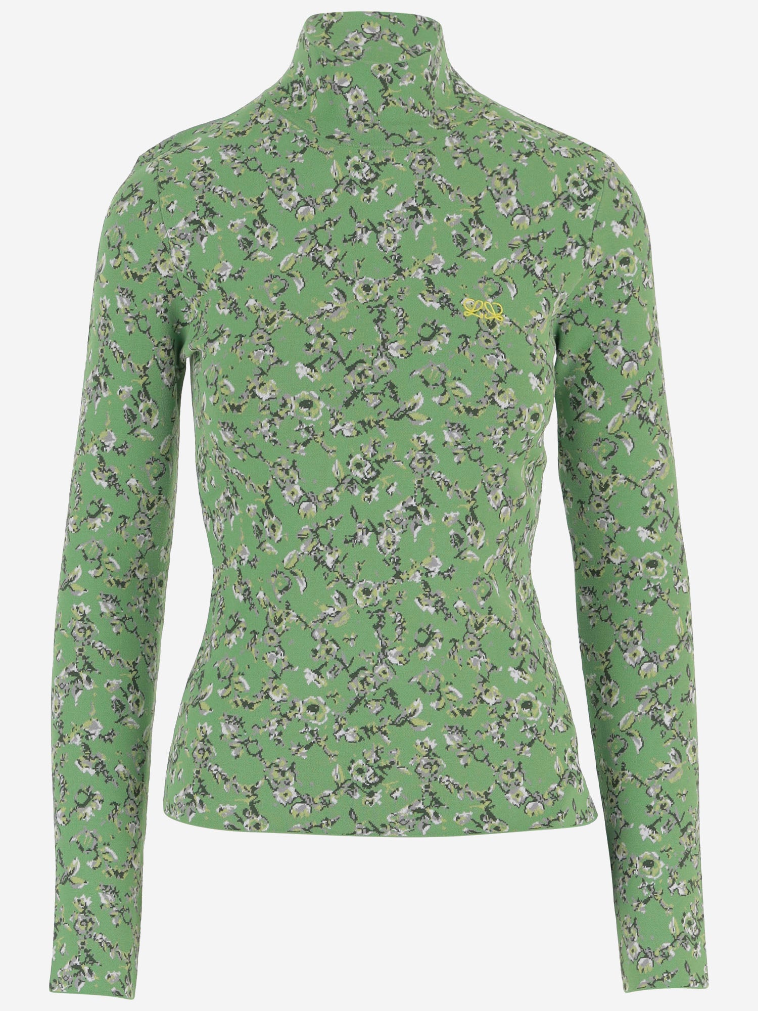 TOP IN MISTO VISCOSA CON MOTIVO FLOREALE S540Y14KI4 4061 LOEWE 