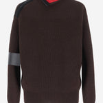 MAGLIONE IN MISTO LANA CON COLLO A CONTRASTO S540Y14KIL3 3100 LOEWE 