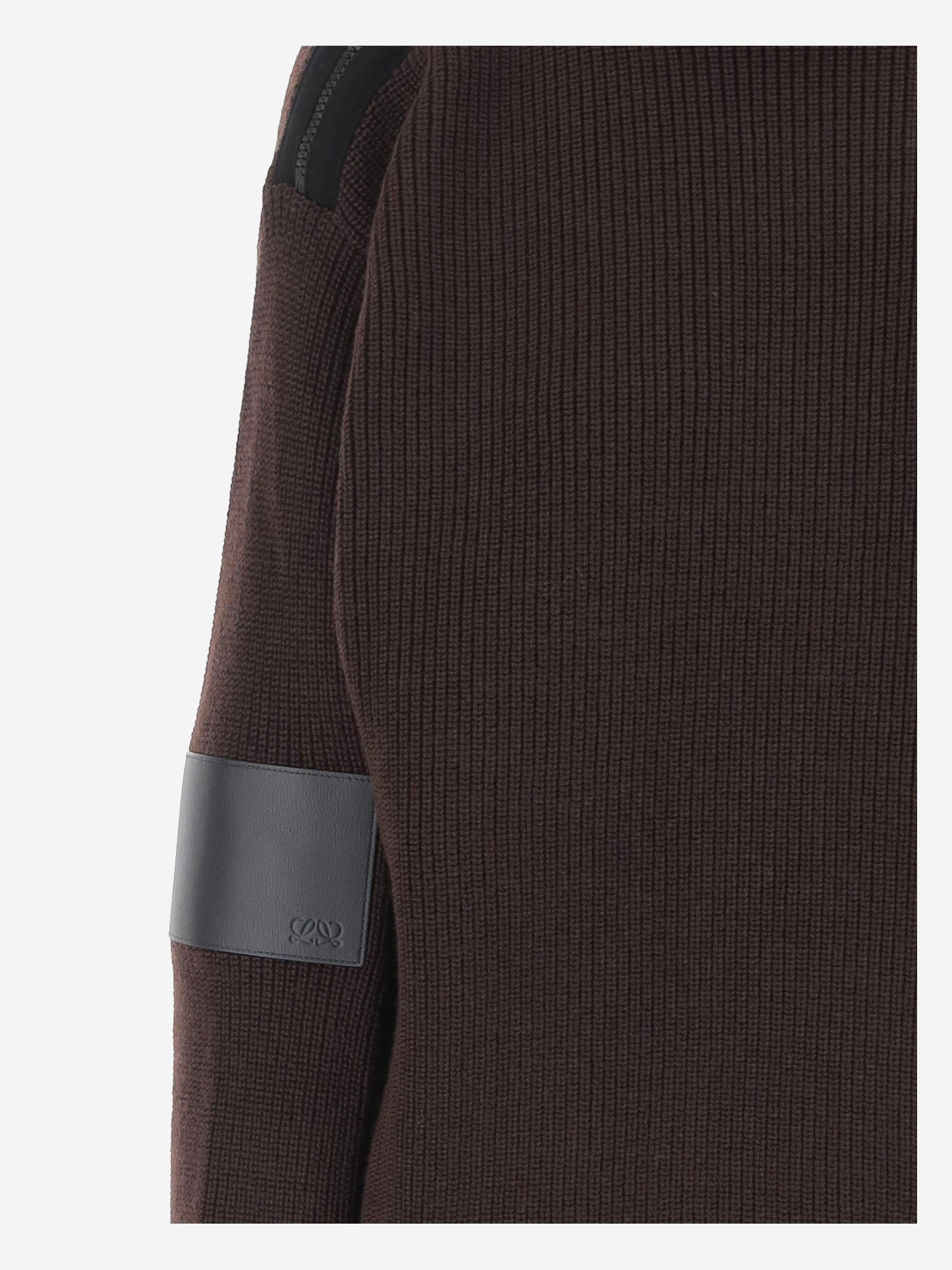 MAGLIONE IN MISTO LANA CON COLLO A CONTRASTO S540Y14KIL3 3100 LOEWE 