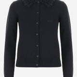 CARDIGAN IN LANA CON LOGO S540Y16KA3 1100 LOEWE 
