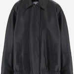GIUBBOTTO IN PELLE CON LOGO S540Y34LA1 1100 LOEWE 