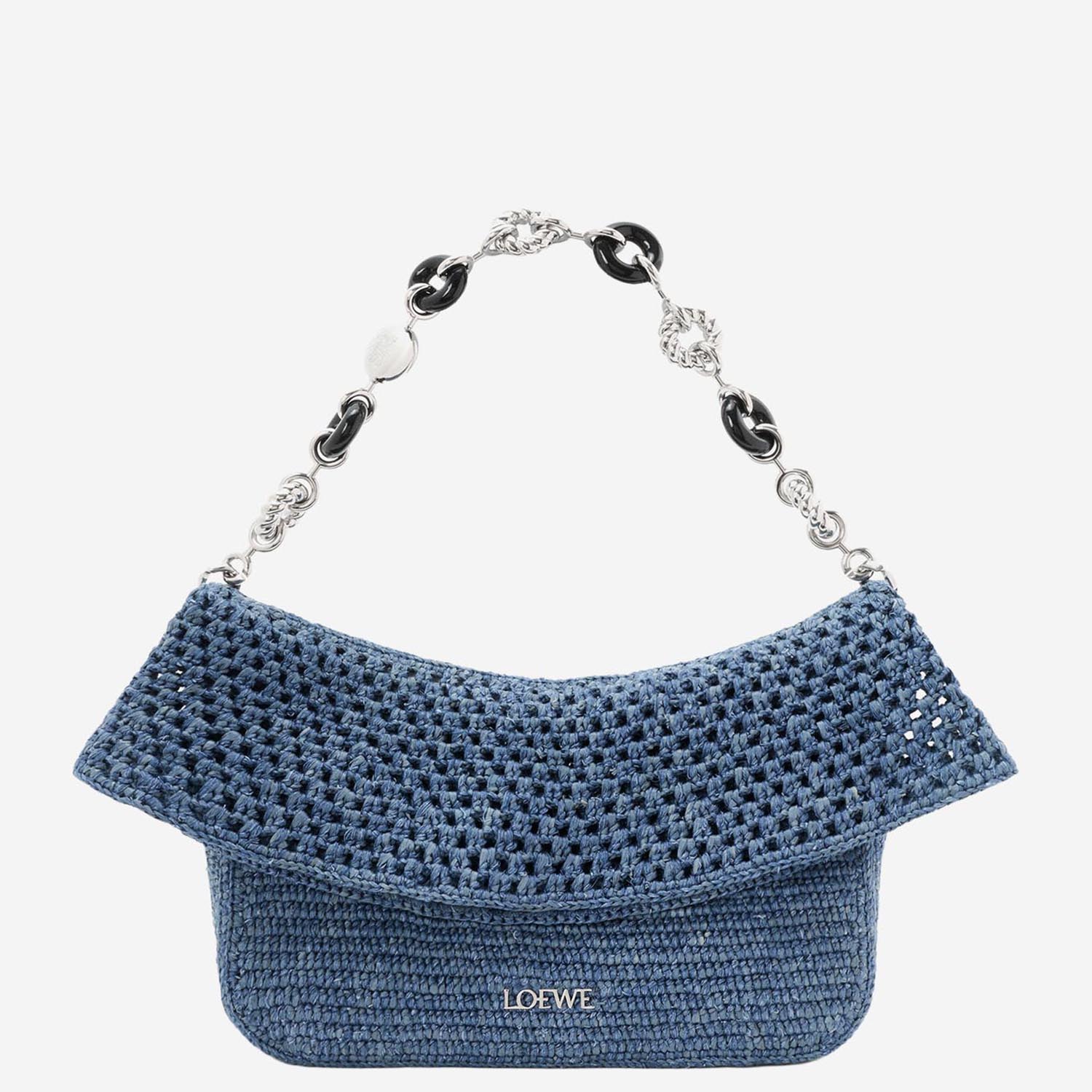 BORSA OLA MEDIA IN RAFIA AP22P22X21 8798 LOEWE x PAULAS IBIZA 