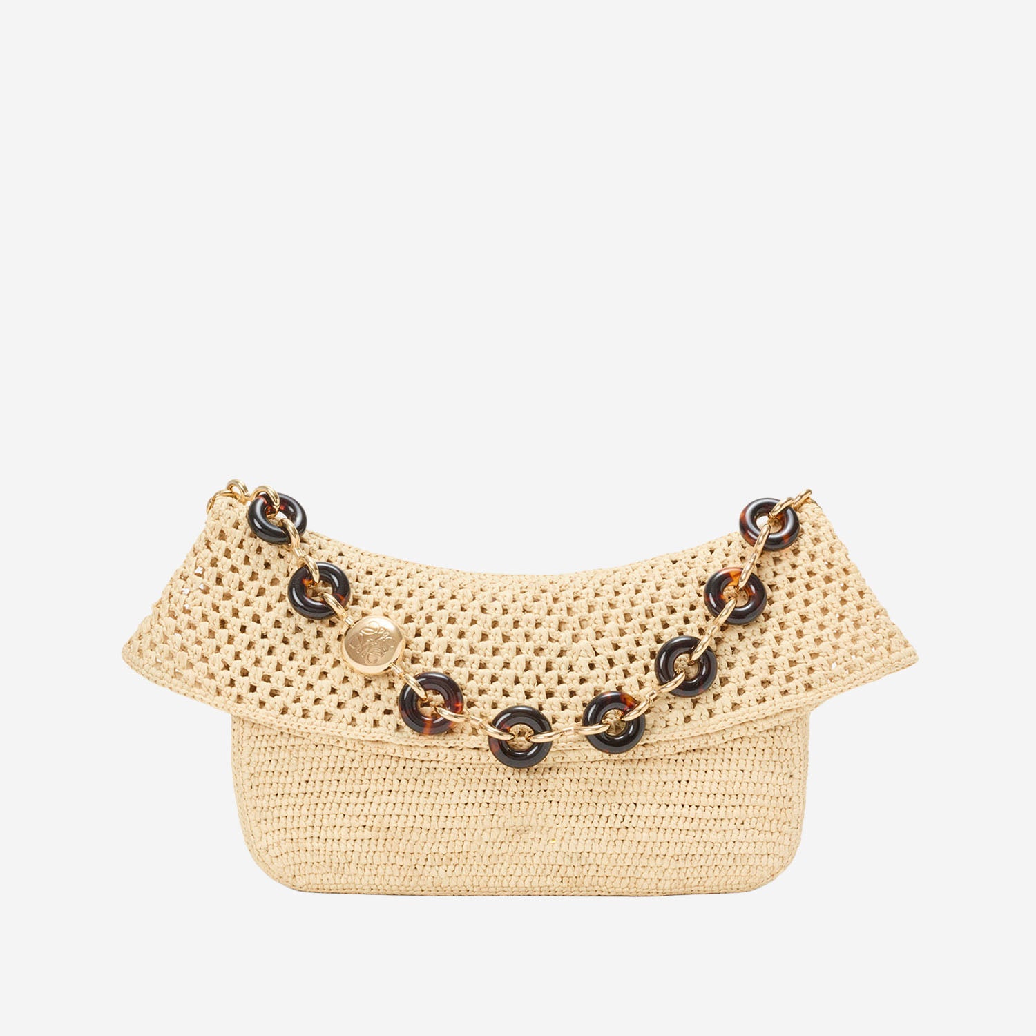 BORSA OLA MEDIA IN RAFIA AP22P22X22 2123 LOEWE x PAULAS IBIZA 