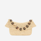 BORSA OLA MEDIA IN RAFIA AP22P22X22 2123 LOEWE x PAULAS IBIZA 
