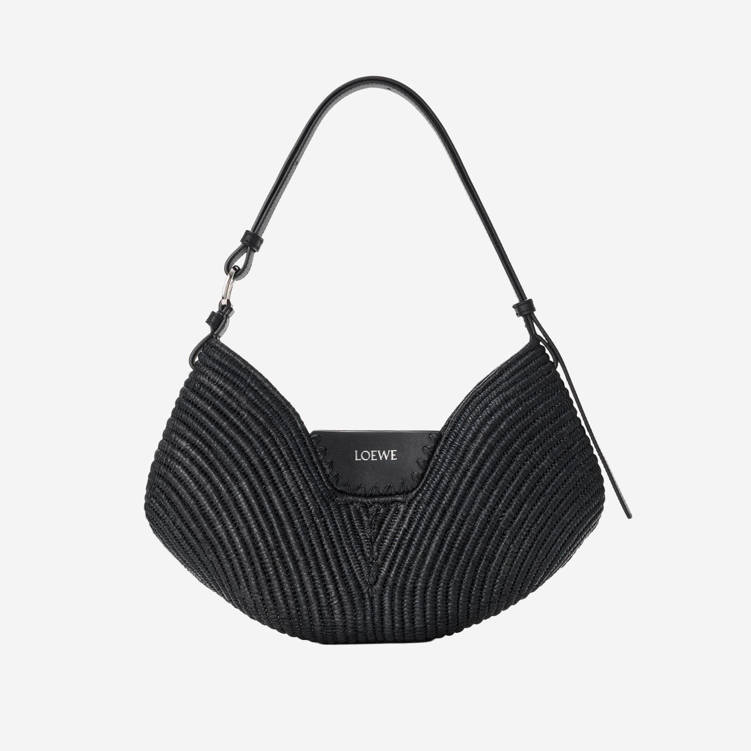 Borsa Swing in rafia e pelle ASWISWSX09 1100 LOEWE x PAULAS IBIZA 