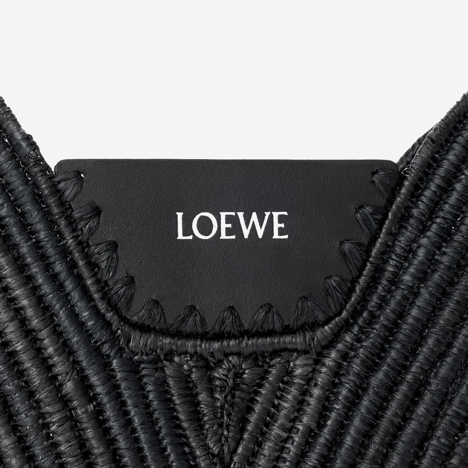 Borsa Swing in rafia e pelle ASWISWSX09 1100 LOEWE x PAULAS IBIZA 