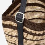 BORSA CESTO LOOP IN RAFIA BB22LOBX01 9587 LOEWE x PAULAS IBIZA 