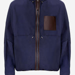 GIUBBOTTO IN NYLON E PELLE H616Y02X22 4042 LOEWE x PAULAS IBIZA 