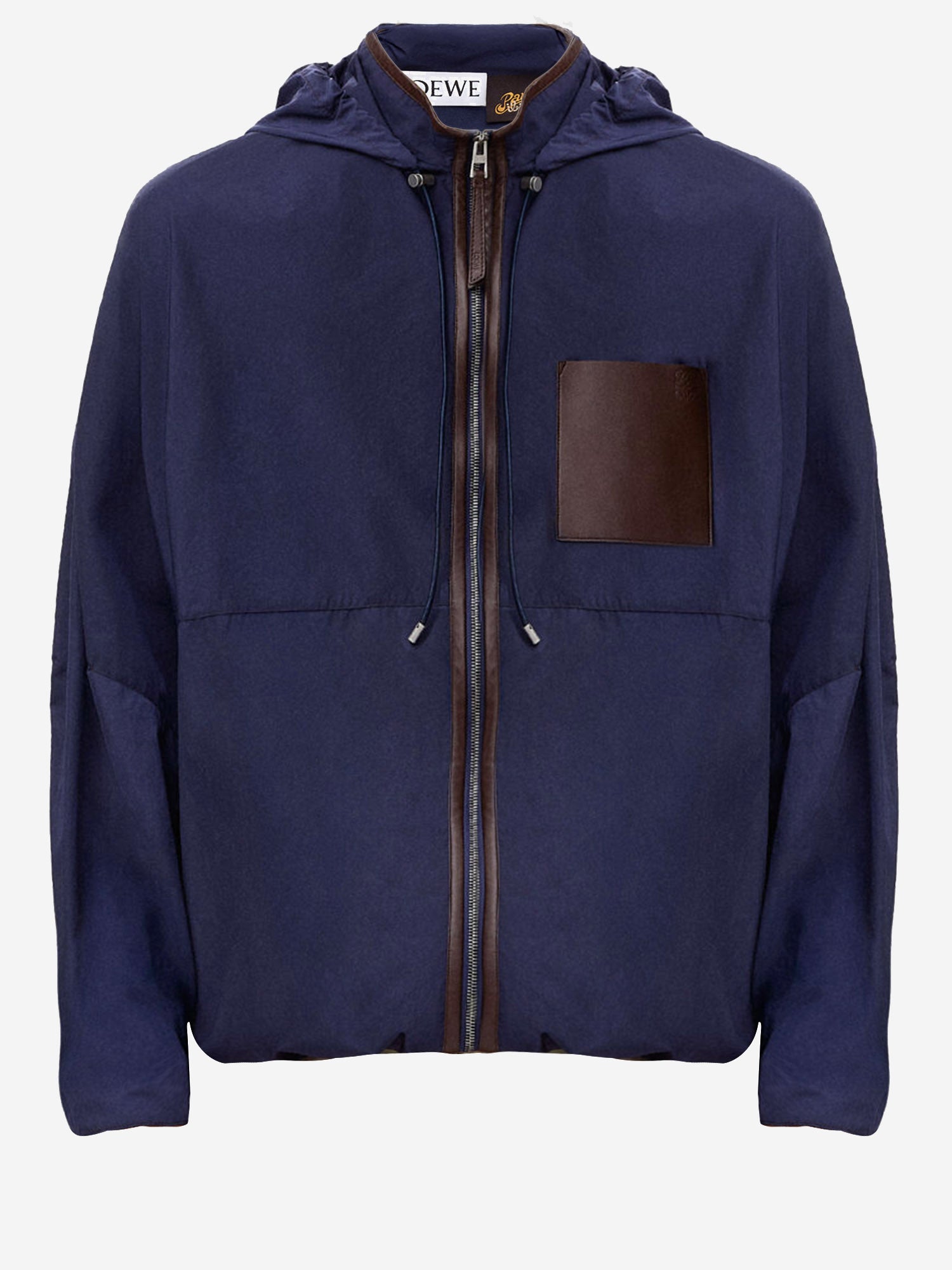 GIUBBOTTO IN NYLON E PELLE H616Y02X22 4042 LOEWE x PAULAS IBIZA 