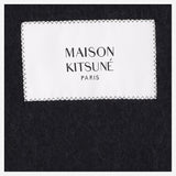 SCIARPA IN LANA DI ALPACA CON LOGO LM06206WA0022 P199 MAISON KITSUNE 