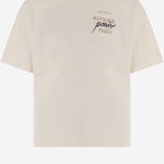 T-SHIRT IN COTONE CON LOGO MQMJT00KJ0119 0063 MAISON KITSUNE 