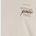 T-SHIRT IN COTONE CON LOGO MQMJT00KJ0119 0063 MAISON KITSUNE 