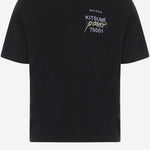 T-SHIRT IN COTONE CON LOGO MQMJT02KJ0119 P199 MAISON KITSUNE 