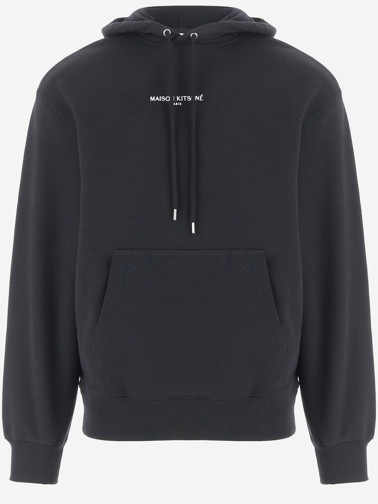 FELPA IN COTONE CON LOGO MRMJH06KM0341 P199 MAISON KITSUNE 