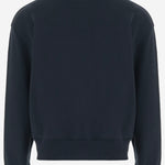 MAGLIA IN COTONE CON LOGO MRMJS08KM0340 0413 MAISON KITSUNE 