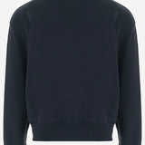 MAGLIA IN COTONE CON LOGO MRMJS08KM0340 0413 MAISON KITSUNE 