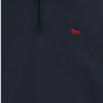 MAGLIA IN COTONE CON LOGO MRMJS08KM0340 0413 MAISON KITSUNE 
