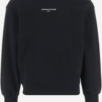 FELPA IN COTONE CON LOGO MRMJS10KM0341 P199 MAISON KITSUNE 