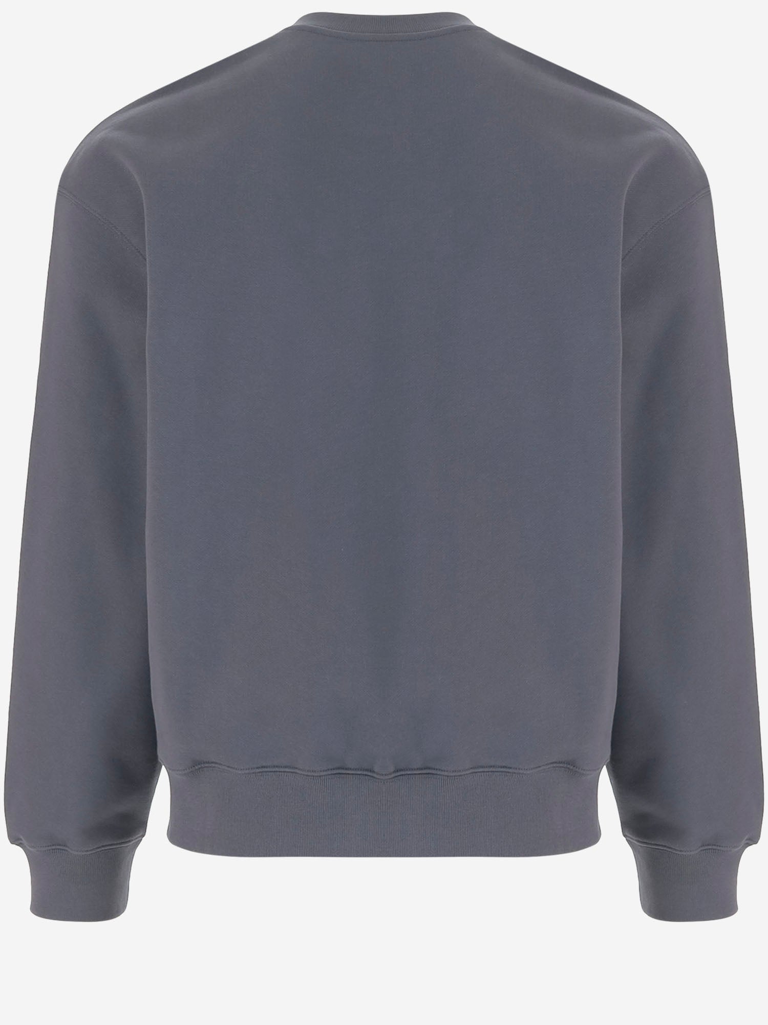 FELPA IN COTONE CON DETTAGLIO LOGO MRMJS14KM0341 0585 MAISON KITSUNE 
