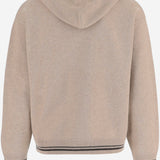 FELPA IN LANA CON LOGO MRMKJ08KT1171 0557 MAISON KITSUNE 
