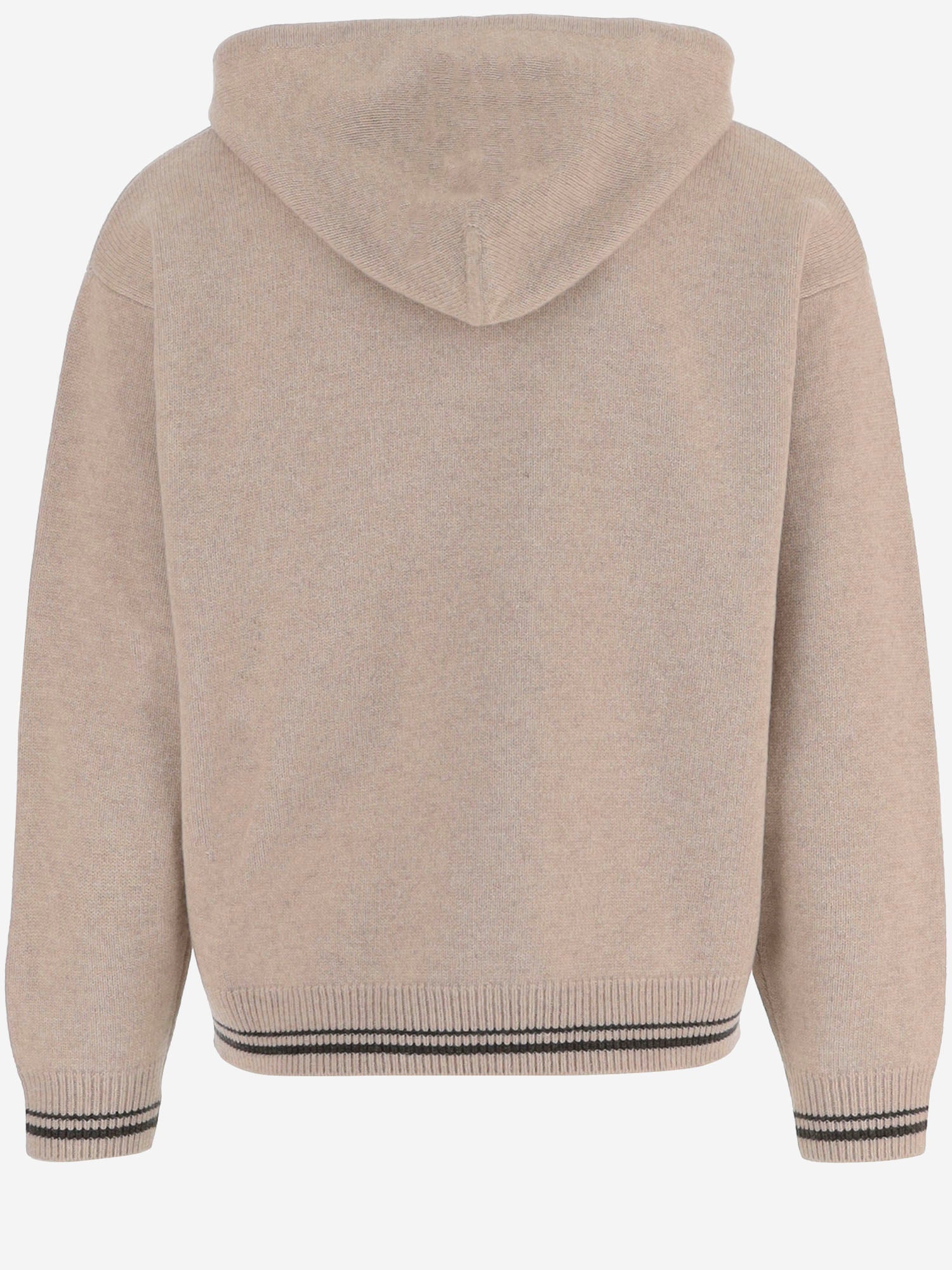 FELPA IN LANA CON LOGO MRMKJ08KT1171 0557 MAISON KITSUNE 