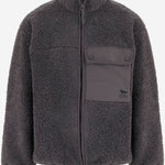 GIUBBOTTO IN PILE CON TASCA FRONTALE MRMWV11WM2046 0438 MAISON KITSUNE 