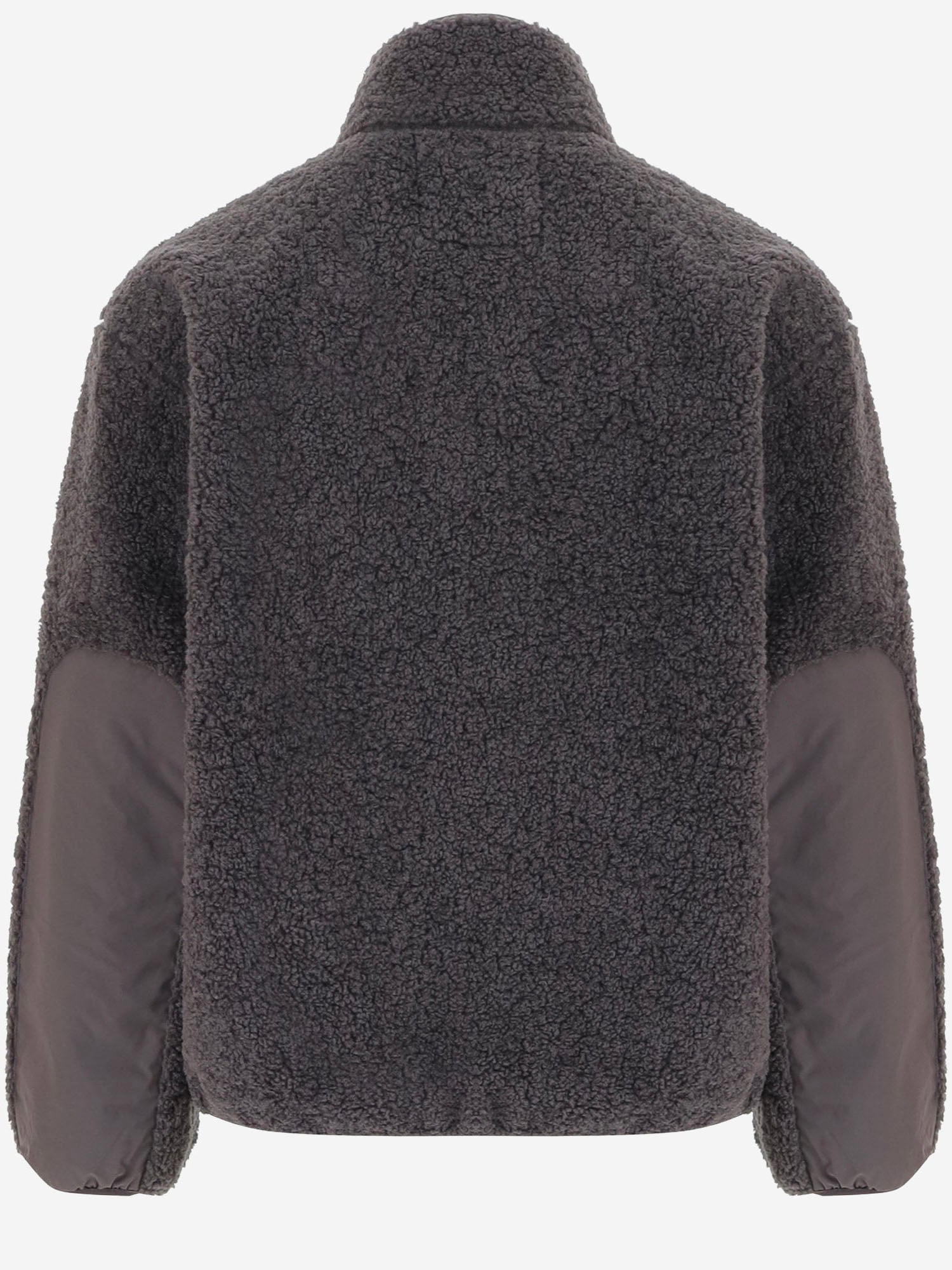 GIUBBOTTO IN PILE CON TASCA FRONTALE MRMWV11WM2046 0438 MAISON KITSUNE 