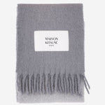 SCIARPA IN LANA DI ALPACA CON LOGO MRUAT09WA0022 0650 MAISON KITSUNE 