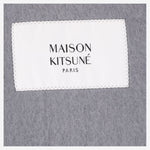SCIARPA IN LANA DI ALPACA CON LOGO MRUAT09WA0022 0650 MAISON KITSUNE 