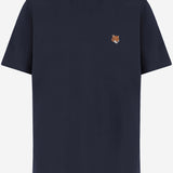 T-SHIRT IN COTONE CON LOGO PM00107KJ7026 0413 MAISON KITSUNE 