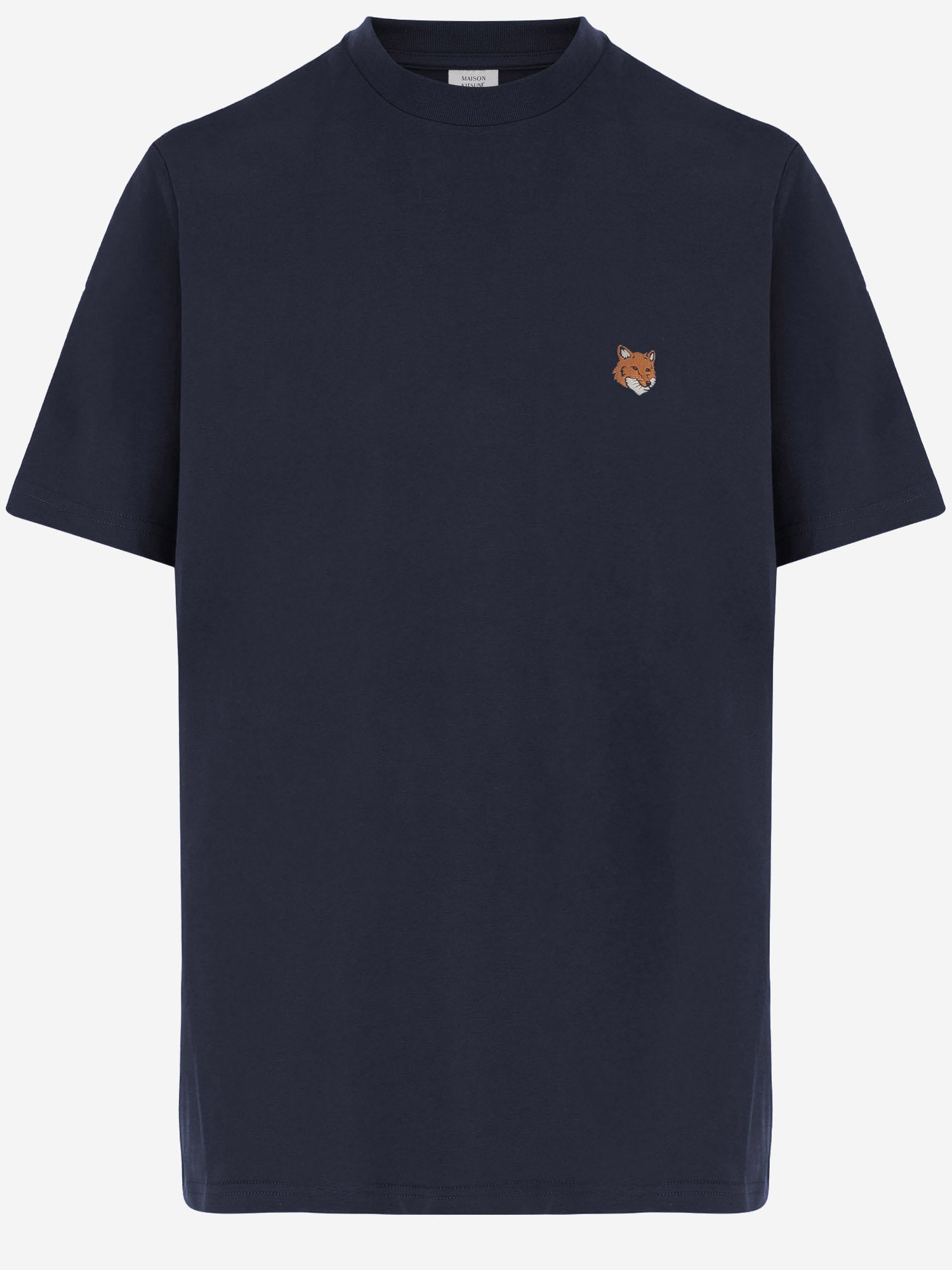 T-SHIRT IN COTONE CON LOGO PM00107KJ7026 0413 MAISON KITSUNE 