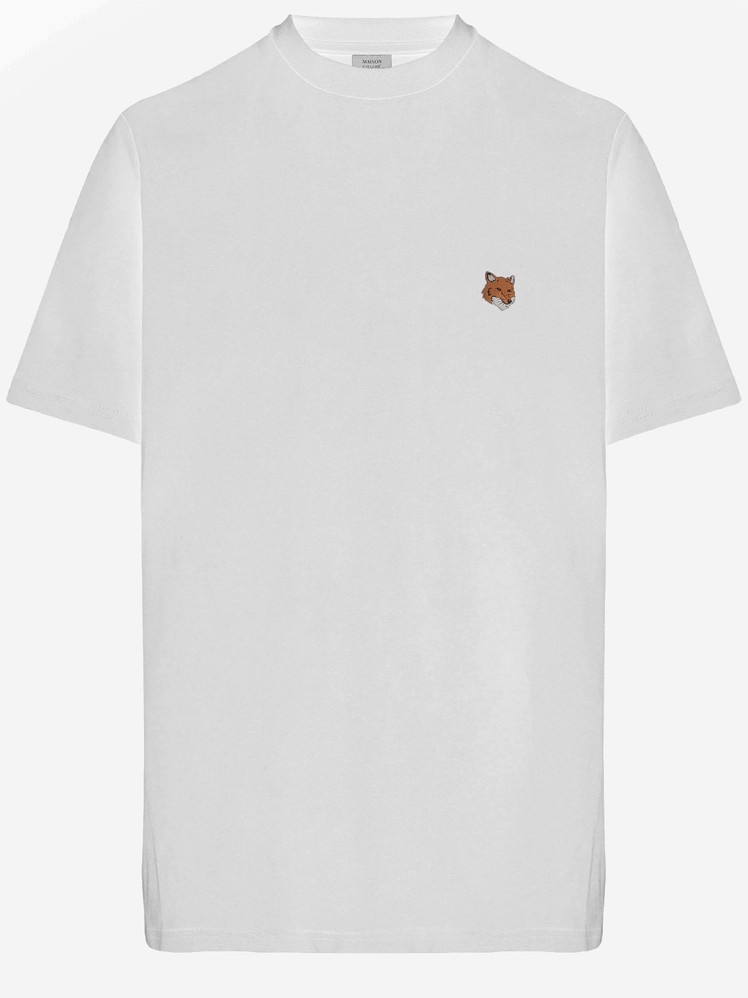 T-SHIRT IN COTONE CON LOGO PM00107KJ7026 P100 MAISON KITSUNE 